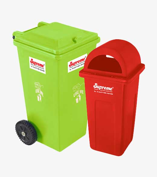 ROTO MOLDED DUSTBINS